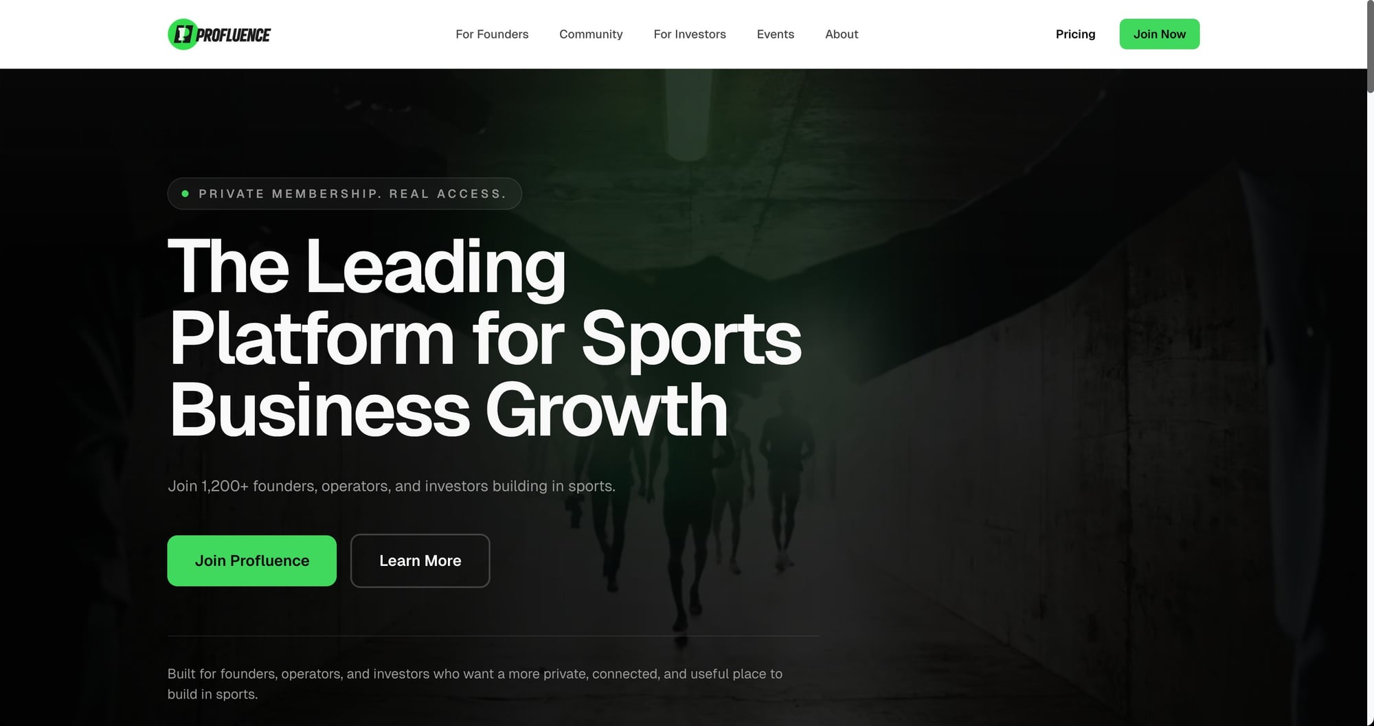 Profluence — built by Slateworks